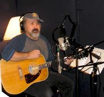 Kostas recording songs at Recording EDGe and RecEDGe Records placing Kostas songs on iTunes.